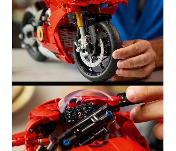 LEGO Technic 42202 Motocykl Ducati Panigale V4 S - 1298077 - zdjęcie 5